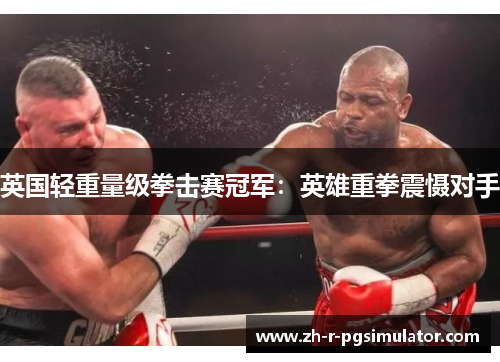 英国轻重量级拳击赛冠军:英雄重拳震慑对手 英国轻重量级拳击赛冠军:英雄重拳震慑对手